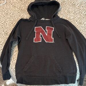 Nebraska Black and Red Women’s Hoodie Sweater
